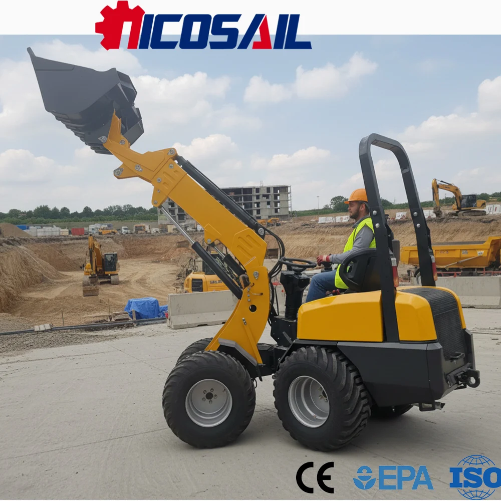 

2Ton Telehandler CE Euro 5 Telescopic Loader for Construction Farm Lifting Equipment