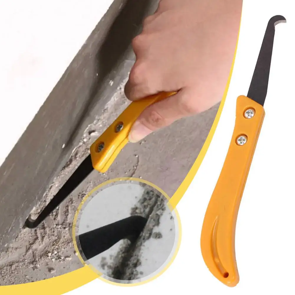 Professional Tile Repair Hook Knife For Cleaning Removal Wall Floor Grout Notcher Hand Construction Tools R3C9