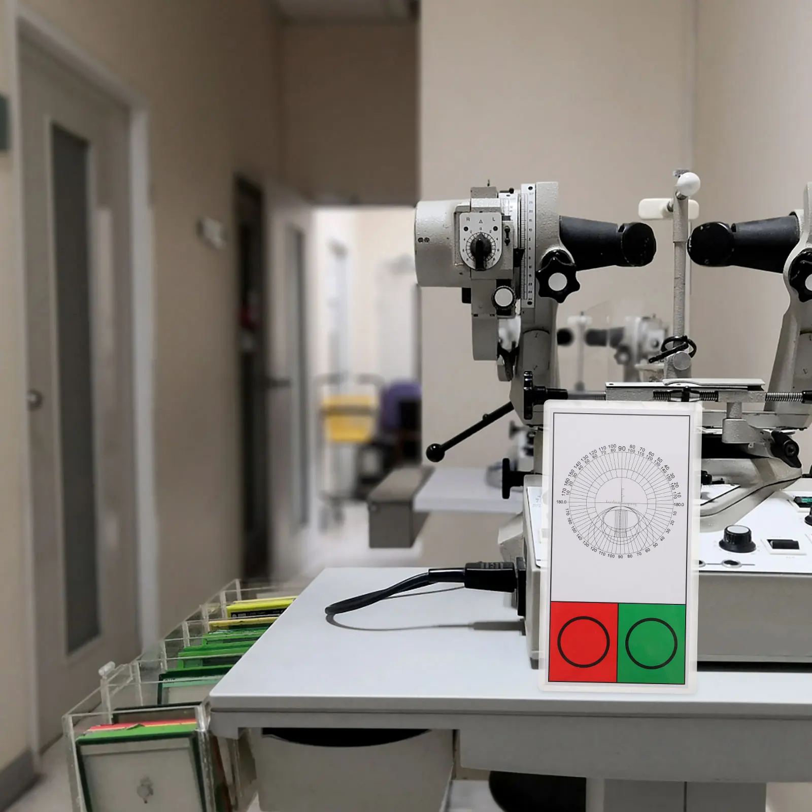 

2 Pcs PVC Eye Charts Standard Child Testing Chart Portable Clear Handwriting Wall Test Optometrists Gift