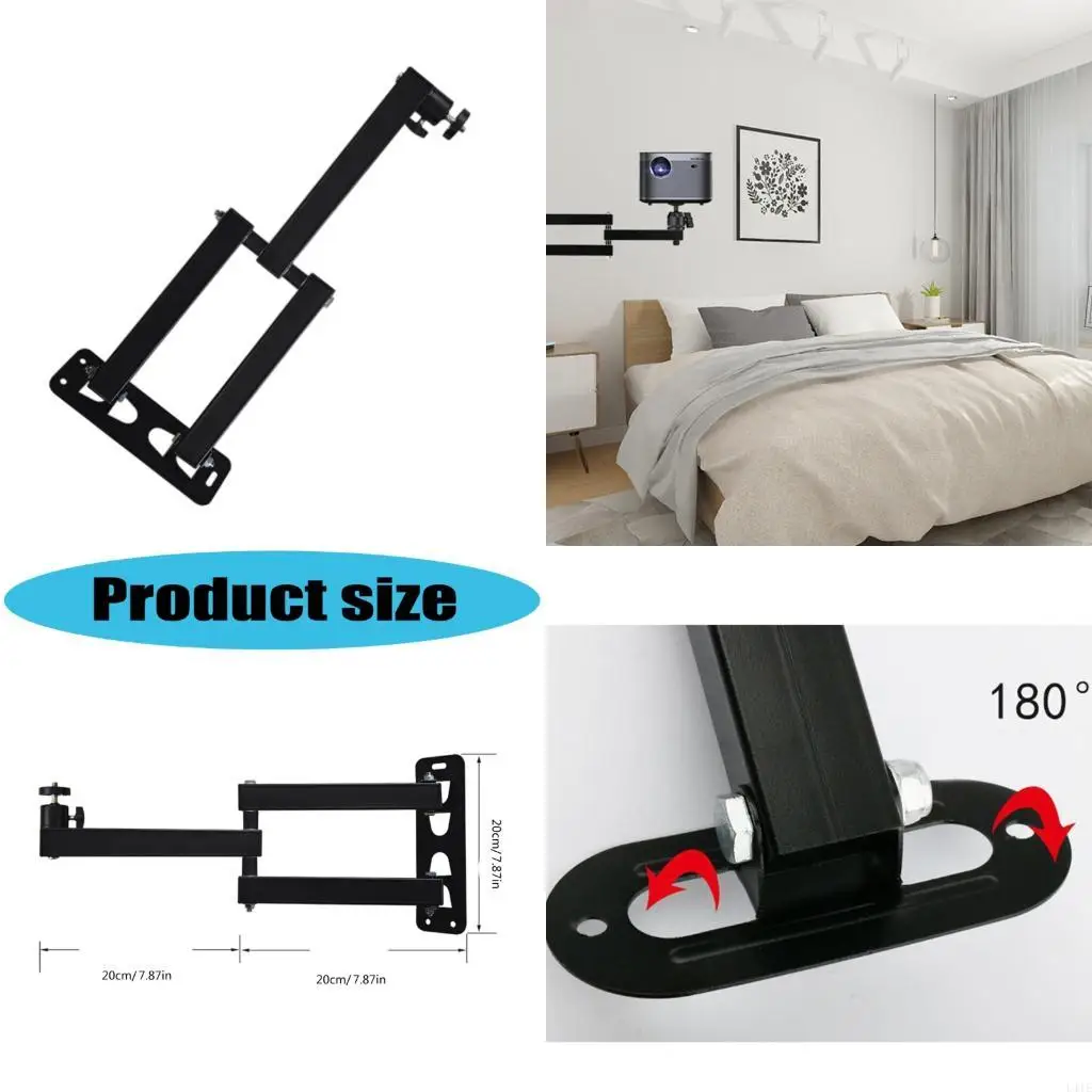 

L41E Регулируемая настенная опора Рамка экрана Многофункциональное настенное крепление для проектора