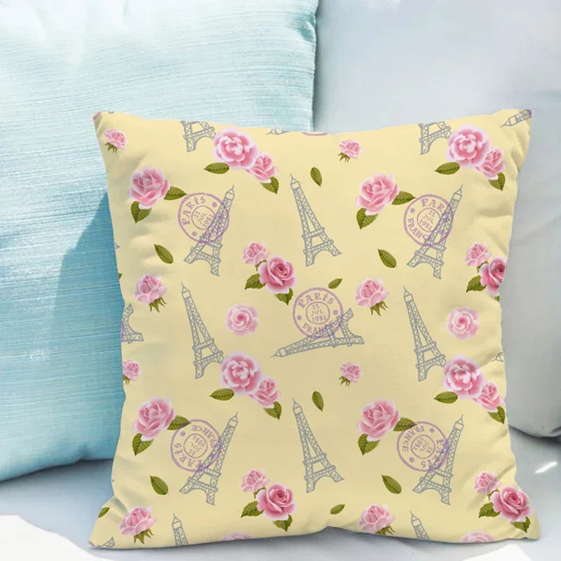 

Наволочка с изображением Эйфелевой башни, 45x45