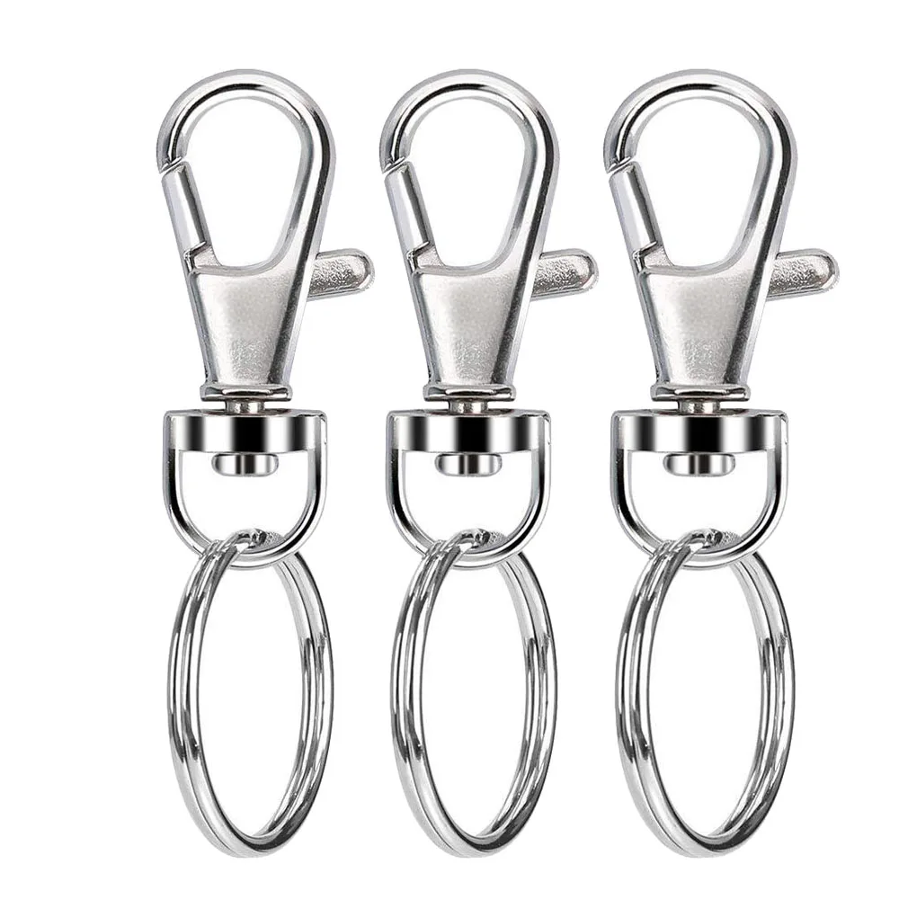 

1/2PCS Swivel Snap Hook Multi-purpose Rotating Hooks Metal Hook High Quality Keychain Bags Strap Buckles Replacement Parts