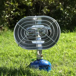 BRS Camping Fishing Warmer Butane Portable Gas Heater Propane Double Burners Heating Stove Infrared Ray Gas Heater Drying Cloth
