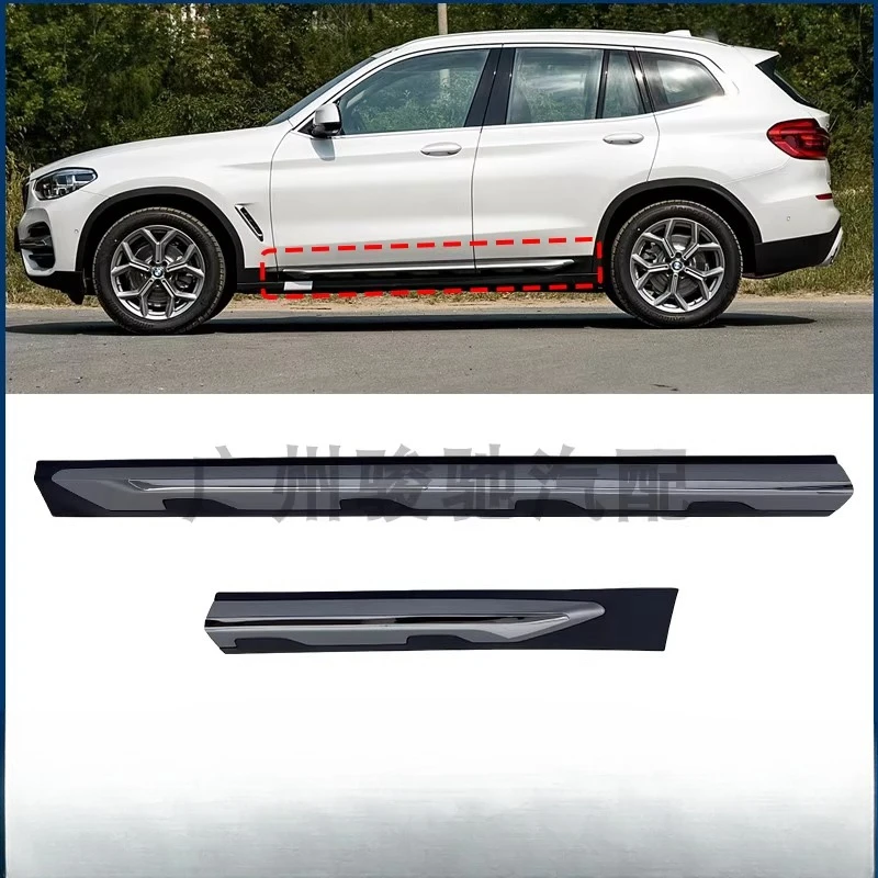

Applicable to BMW X3 body trim side skirt trim X3 door anti-friction plate anti-collision strip G08 side bright strip 2018-2021