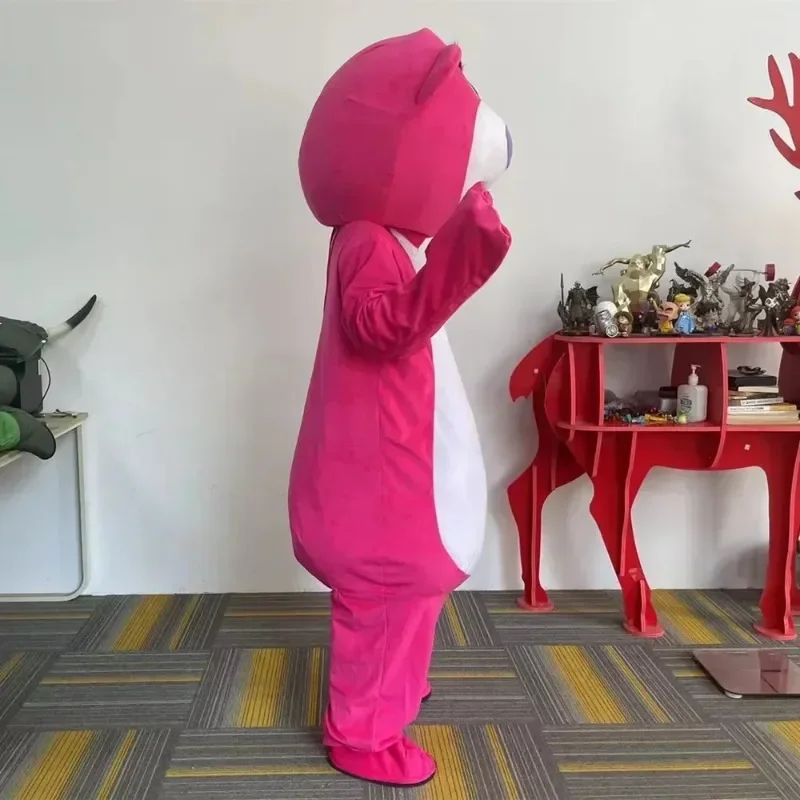Lotso Huggin oso fresa disfraz de Cosplay Toy Story mascota disfraz publicidad fiesta Animal accesorios de fiesta de Carnaval