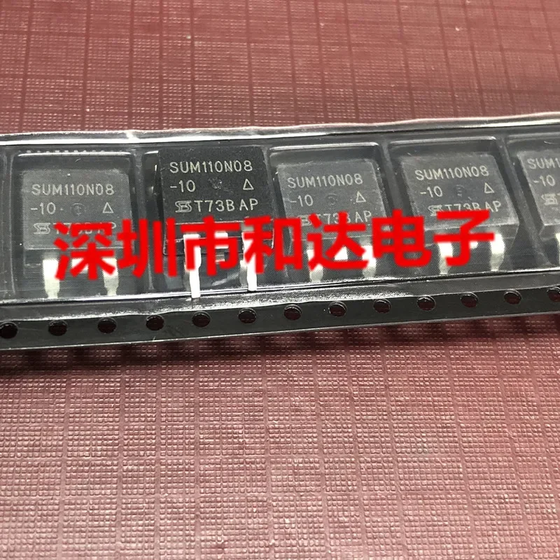 

5шт SUM110N08-10 TO-263 80В 110А