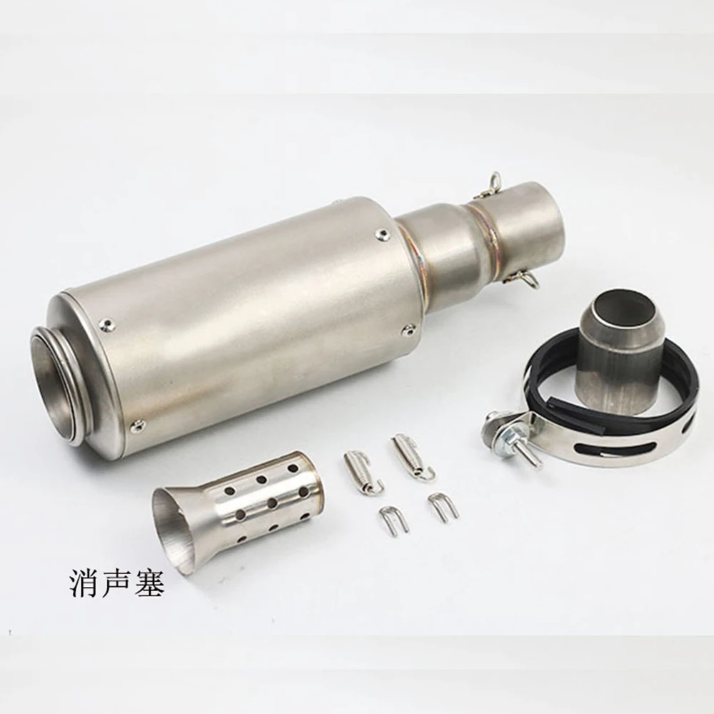 51 مللي متر دراجة نارية العادم الخمار GP سباق الهروب مع Db القاتل ل Dukati crf 230 فيسبا nc750x 696 848 tmax 500 530 #1