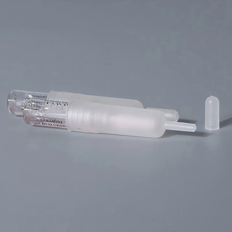 SA 50Pcs 5.7*1.7cm Silicone 2ml Emery Glass Bottle Silicone Dropper Vial Opener Ampule Breaker Dripper