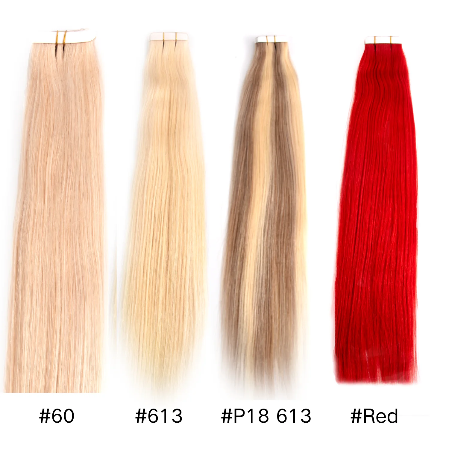 DESHI الشريط في وصلات الشعر Balayage ريمي الشعر البشري الحقيقي للنساء غير مرئية سلس بولي PU الجلد لحمة مستقيم شريط شعر الإضافية