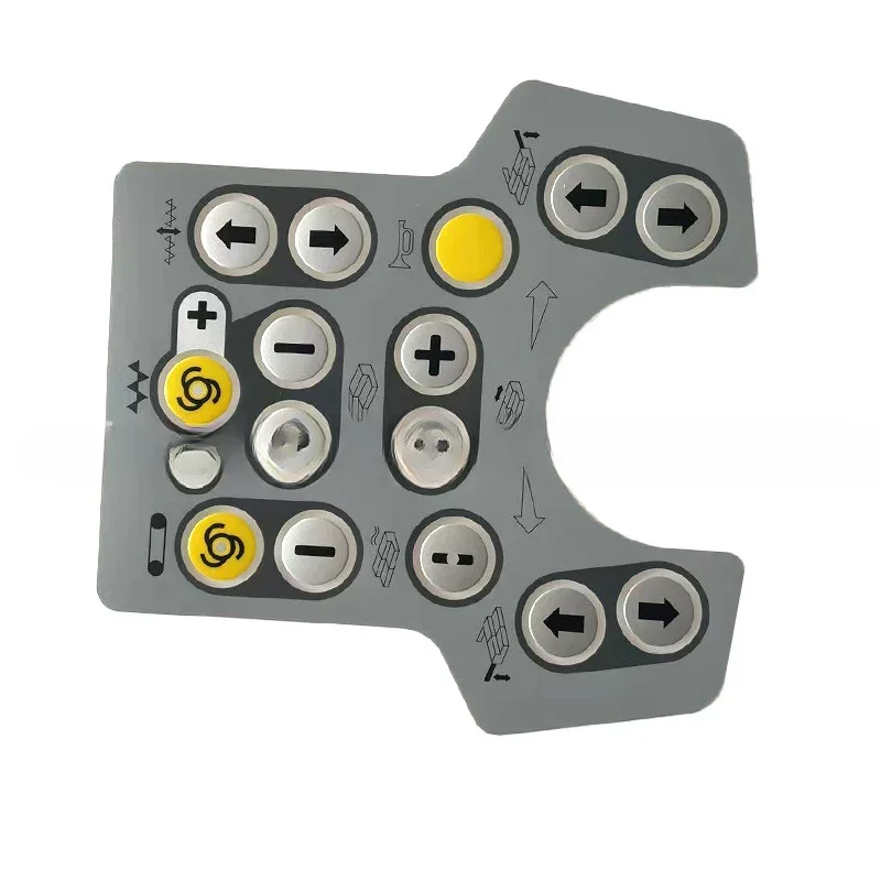

Paver Side Control Box Display Film Asphalt Paver Control Box Panel Film