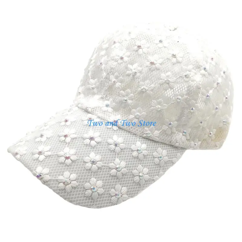 

HX6F Trendy Printed Baseball Hat With Adjustable Strap Sun for Women Men