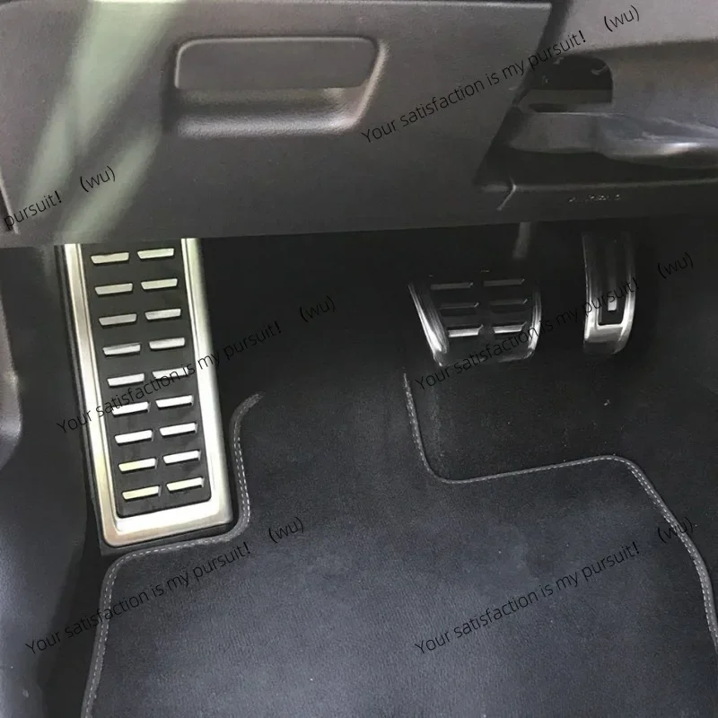 Stainless Steel Pedal Cover for Volkswagen VW Golf 7 8 GTi MK7 Polo A05 Passat B8 Skoda Kodiaq Rapid Octavia 5E 5F A7 2014-2023