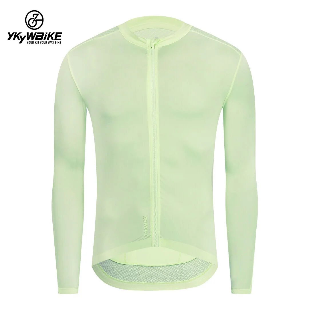 YKYWBIKE Autumn Cycling Jersey Breathable Long Sleeve Cycling Clothes for men Pro Team Race Bicycle Clothes Road Bike Clothing