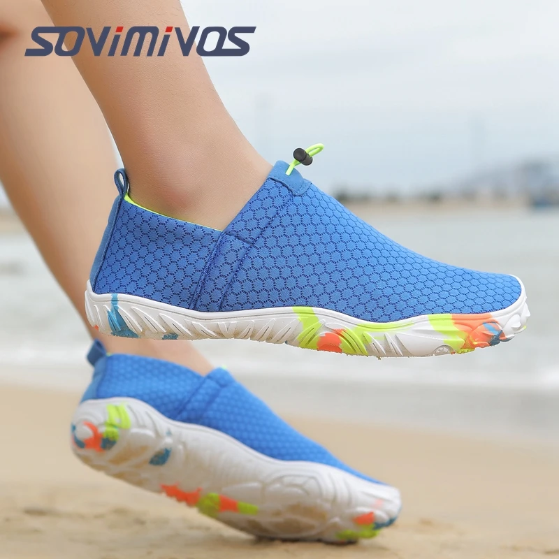 Unisex Wading Shoes Quick-Dry Aqua Shoes Drainage Water Shoe Beach Sports Swim Sandals Yoga Barefoot Diving Surfing Sneakers