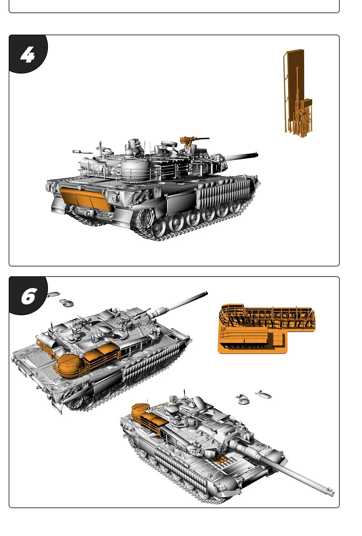

Korea K2 Main Battle Tank SSMODEL SS797 1/48 1/64 S Scale Military Model Kit