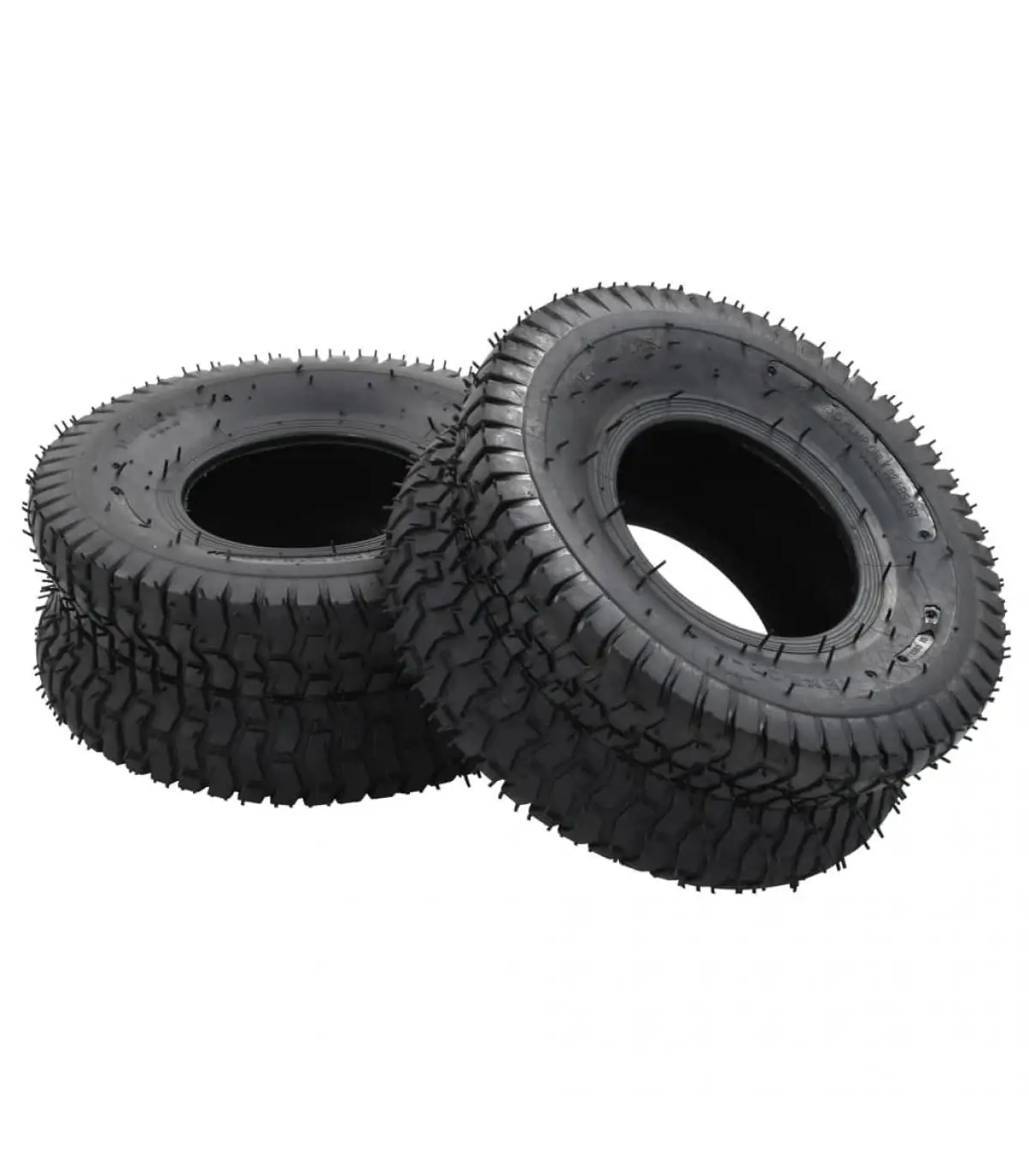 Forklift truck parts 2 pieces rubber 15x6.00-6 4PR