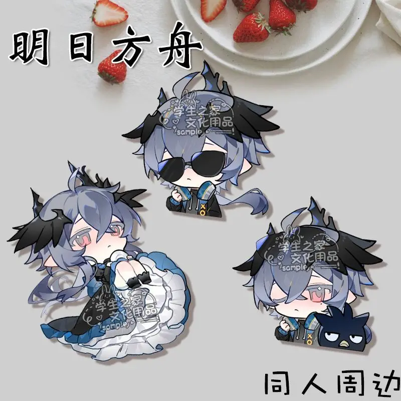 Arknights Logos غطاء سلسلة مفاتيح ، دبوس تعليق ، شارة تأثيري ، حقيبة ظهر للملابس ، هدية ، ساخنة ، أو