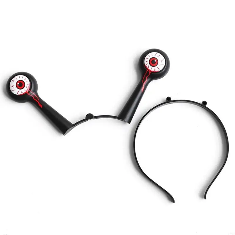 2025 NUEVO 2pcs Accesorio para cabello globo ocular 2 piezas para disfraces Halloween actuaciones en escenario