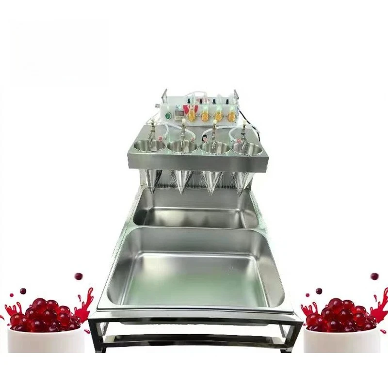 عالية السعة التلقائي ظهرت بوبا اللؤلؤ المعدات انفجار حبة فقاعة كرات الهلام ماكينة