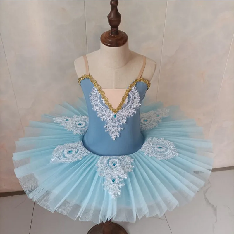 

Professional Ballet Tutu Women Adult Ballet Dress Girls Kids Stage Wear Swan Lake Dance Ballerina Costumes Wear White Sequined