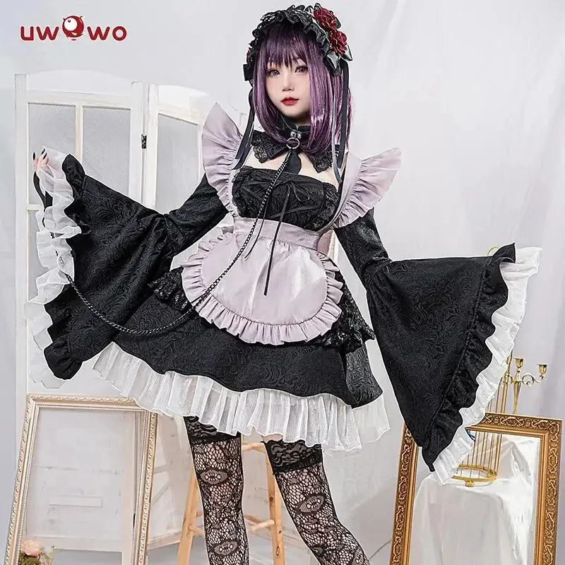 

UWOWO Marin Kitagawa Косплей Костюм Хэллоуин Рождественские костюмы Kitagawaa Marinn Kuroee Shizukuu Костюм Canival Cos