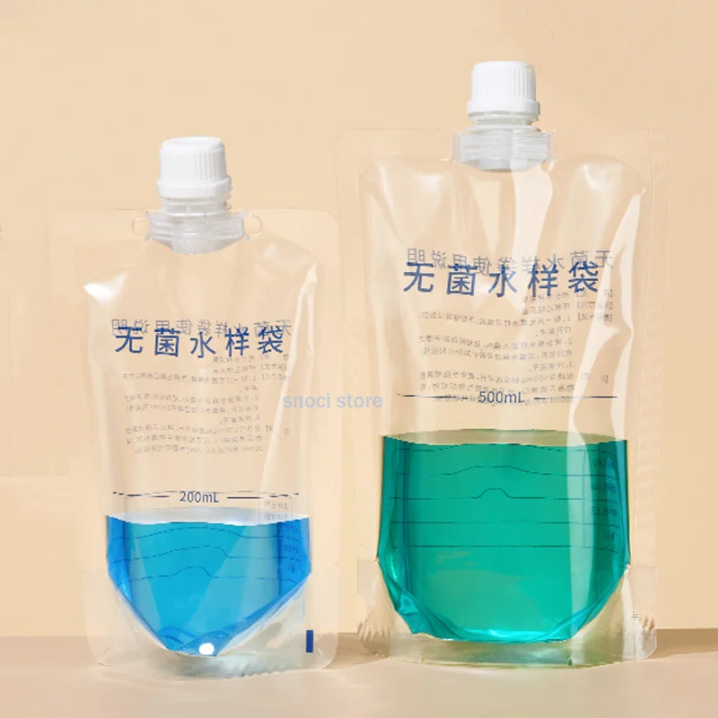 

Мешок для отбора проб воды, стерильный полиэтиленовый мешок для жидкости, мешок для сбора проб воды, сумка-контейнер для жидкости для лабораторных принадлежностей, 10 шт.