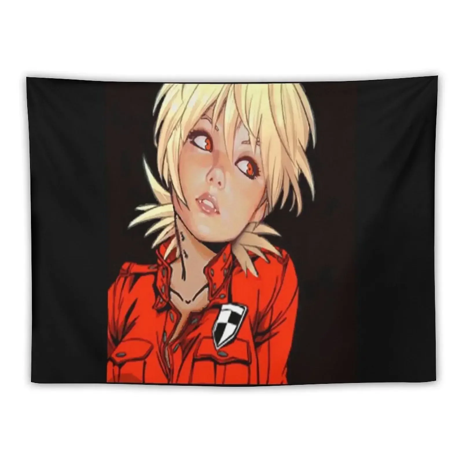 

Hellsing - Seras Victoria - Blood Thirst Tapestry Bedrooms Decorations Bedrooms Decor Aesthetic Decoration Tapestry