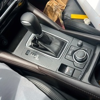 Carbon Fiber For Mazda 6 GJ 2014-2018 Car Film Interior Sticker Center Console Gear Dashboard Air Door Handle Lift Panel