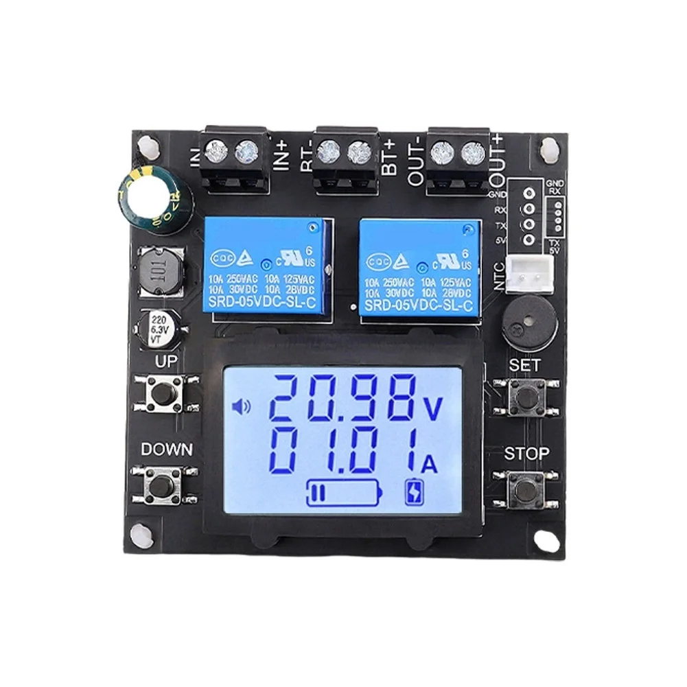 10A Bidirectional Coulometer Current Detector For 10-110V Lithium Battery Charge Discharge Management With For Modbus Communicat