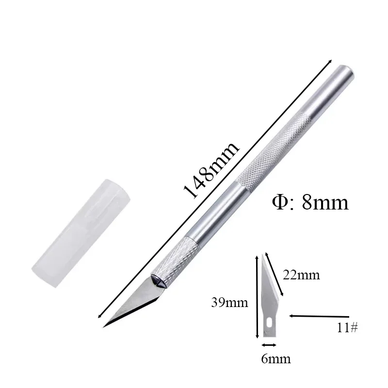 

ScrapCraft Carving Knife for Scrapbook/Card Making Precision Hobby Tool Pottery/Ceramic Clay Sculpting Cutter Art Knife​​ DIY