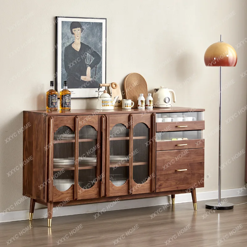 

Тумба-буфет M1L из массива дерева, современная, простая, для ресторана, многофункциональная, для хранения.