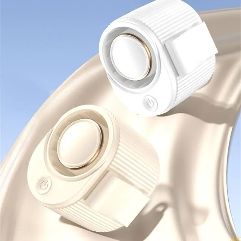 Ventilador enfriamiento ligero A0NC Ventilador velocidades montado en cuello para uso libre