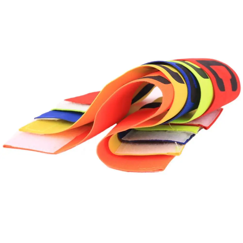 5 قطع كرة القدم كرة القدم مطاطا الكابتن شارة قابل للتعديل كرة القدم الرجبي كرة السلة لاعب العصابات 5 ألوان