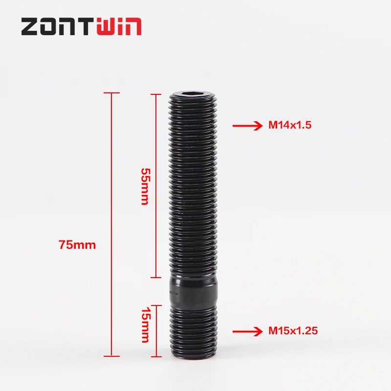 5PCS 15x1.25-14x1.5