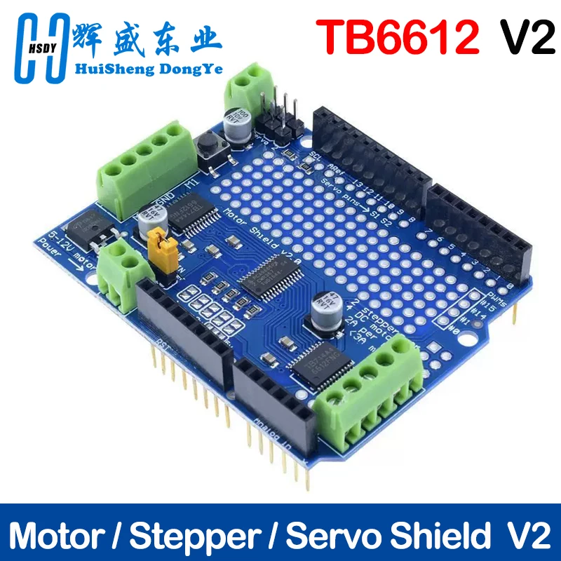 

TB6612 IIC I2C Mosfet Stepper Motor Module PCA9685 Servo Driver Shield Module For Arduino Robot PWM Leonardo Replace L293D