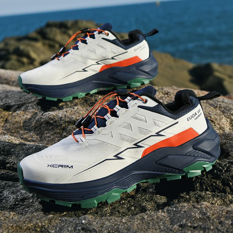 

2025 Новые кроссовки для бега по пересеченной местности, мужские и женские противоскользящие спортивные туфли для унисекс, дизайнерские кроссовки для прогулок на открытом воздухе, размер 36-45