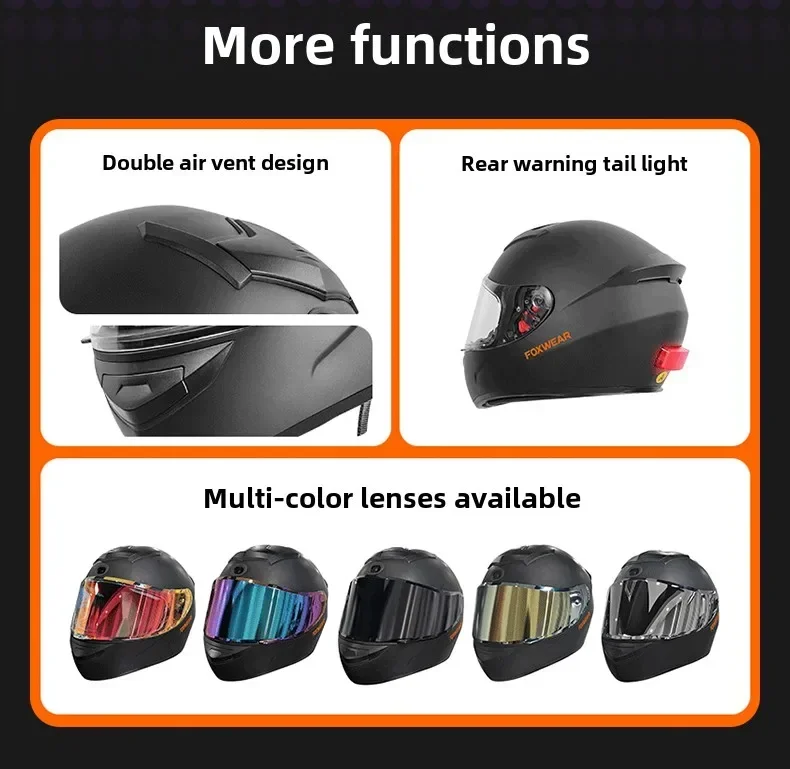 Casco de motocicleta AI Intelligence con cámara y auriculares Bluetooth casco de cara completa hombres mujeres Cascos Para Moto cuatro estaciones DOT