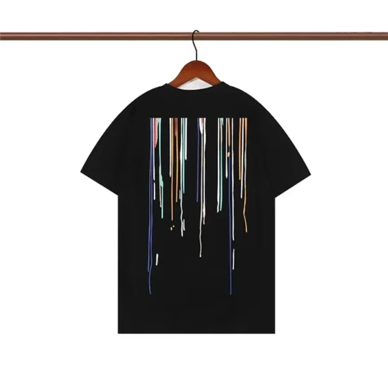 

Quality Cotton Men Designer T Shirt Graffiti Print Tee Fashion Man Top Casual Women Short Sleeve Luxury Hip Hop Shirt Streetwear