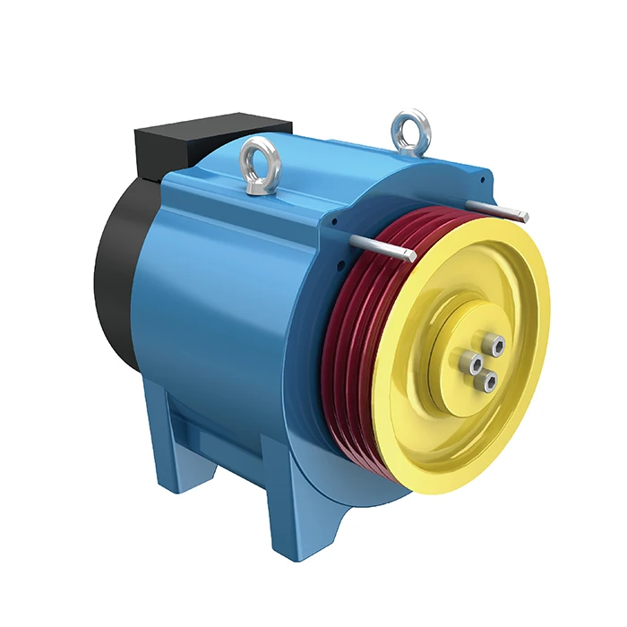 

Home Villa Lift Gearless Traction Machine Motor Load 320-450kg for Elevator Lift Spare Parts