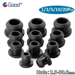 Food Grade Silicone Rubber Plug Caps 2.5mm~50.6mm Snap-on Gasket Blanking End Stopper Seal Cover