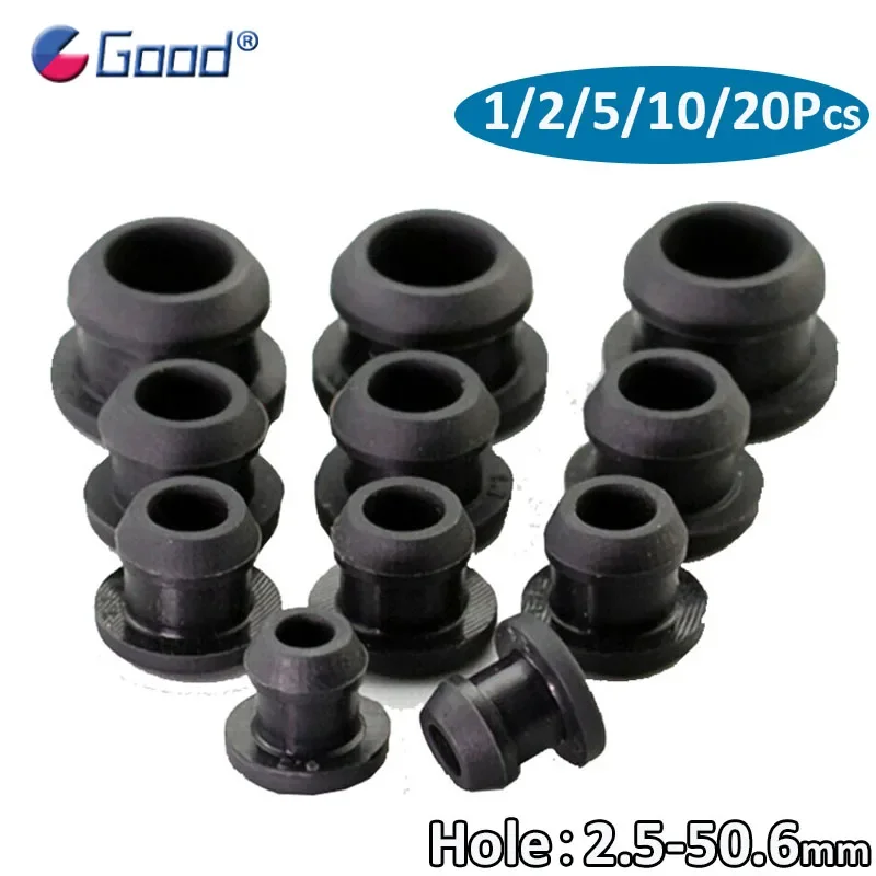 Food Grade Silicone Rubber Plug Caps 2.5mm~50.6mm Snap-on Gasket Blanking End Stopper Seal Cover