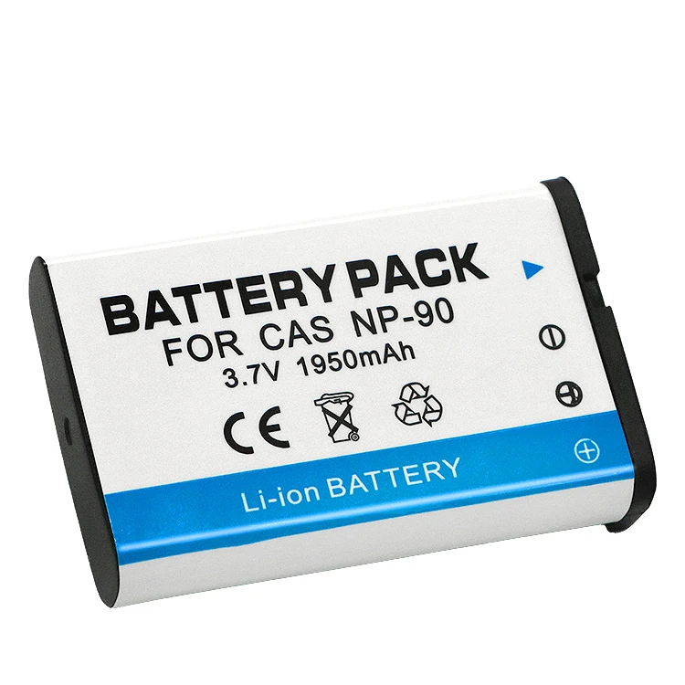 Capacity 1950mAh NP-90 NP90 CNP-90 CNP90 Camera Battery for CASIO Exilim EX-H10 EXH10 EX-H15 EXH15 EX-FH100 EX-FH100BK EX-H20G