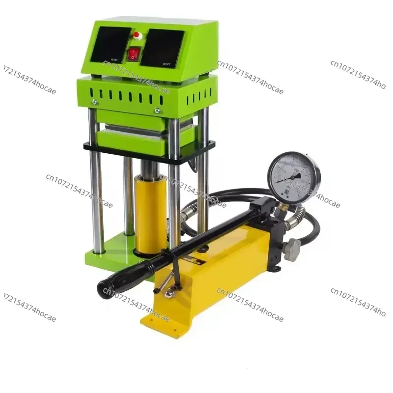 12*12cm Dual Sided Heating Plate 15ton Flower Hydraulic Oil Presser Heat Press Machines