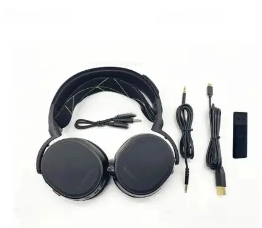 سماعة ألعاب بلوتوث لاسلكية + 2.4G قابلة للتطبيق مع جهاز استقبال بلوتوث