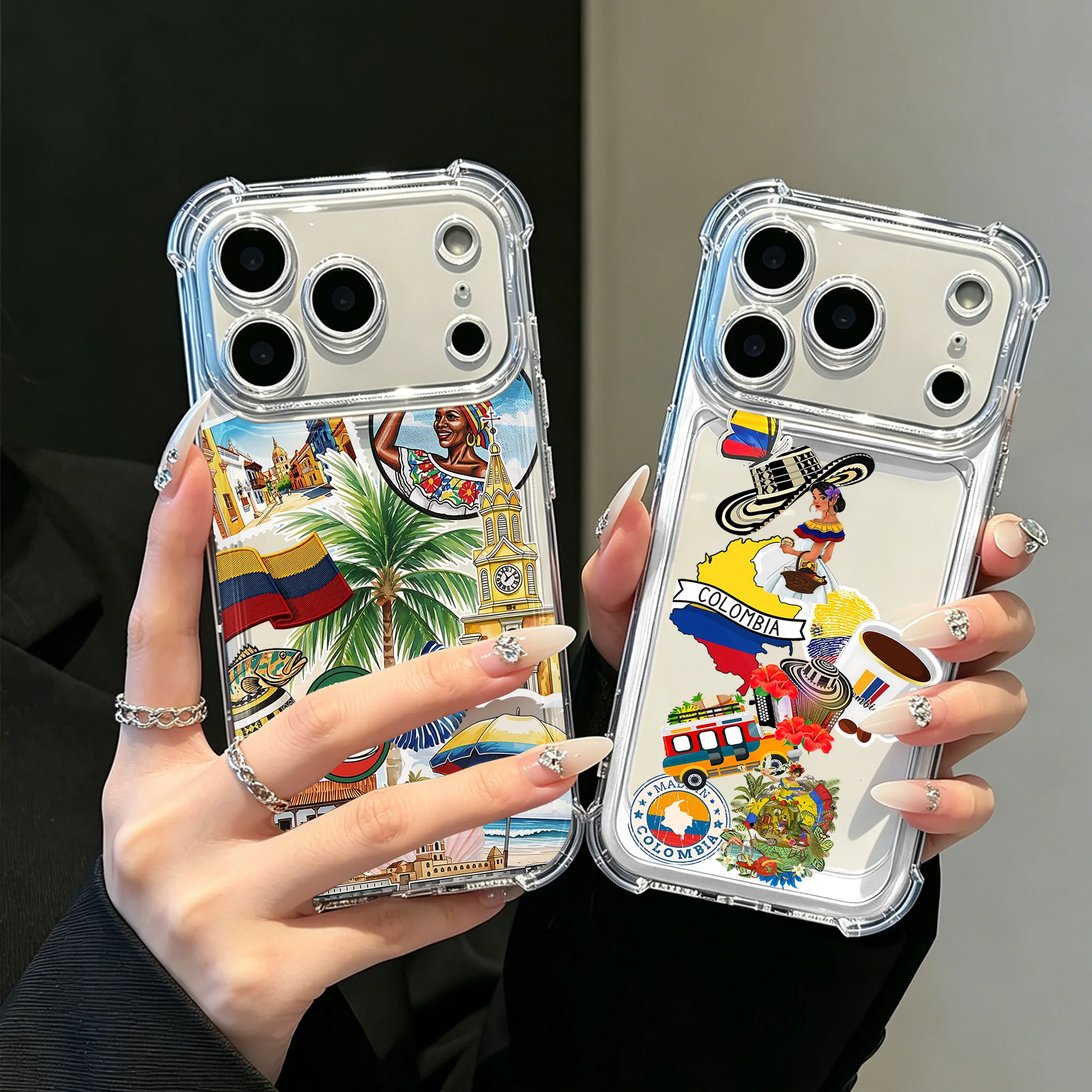 Vivo Y28 - Etui na telefon z motywem kolumbijskiej