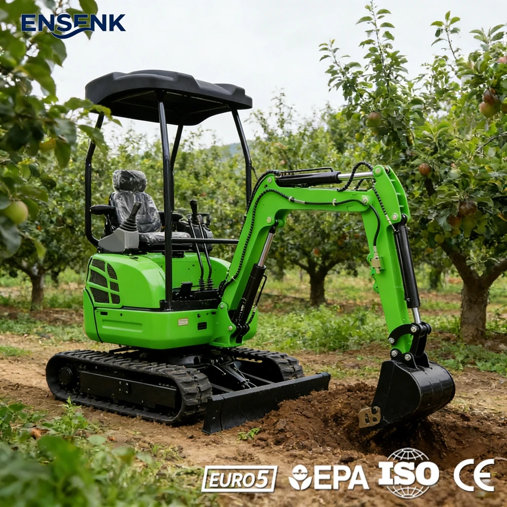 

Mini Excavator 1.0Ton 1.8Ton Construction 1.7Ton 2.5Ton Kubota Engine EPA Euro 5 CE Manufacturer Direct Sales Digger Europe