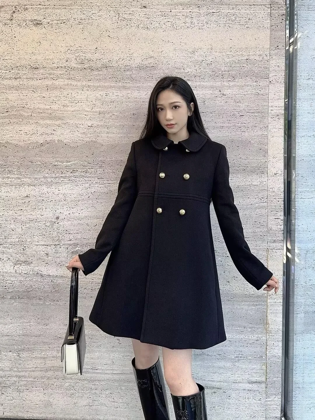 2024 FW Cashmere Women‘s High Quality Winter Long Coats & Jackets Autumn Female Outdoor Clothing Luxury New Outerwears Mixtures