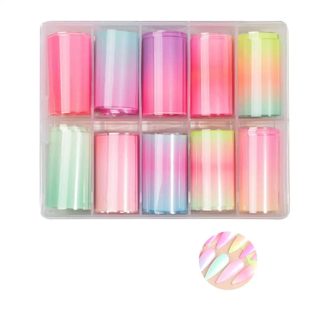 Wear-resistant Nail Foil Paper Nail Stickers Fashionable Transfer Stickers