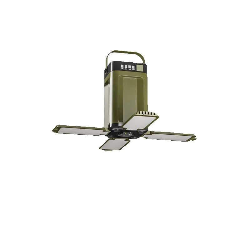 2026 Nieuwe LED-lamp met hoge lichtintensiteit, multifunctionele opvouwbare standaard voor buiten, driebladig, draaibaar en voorzien van magneet, geschikt voor kamperen_voghion.com