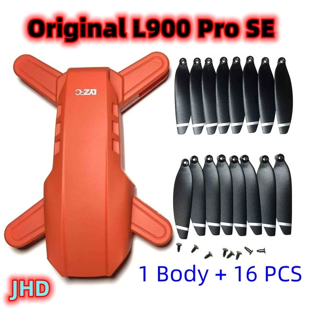 

JHD L900 PRO Se Body Shell Propellers Blades L900 PRO Se Max Parts Battery Drone Brushless Plane Motor Receivers